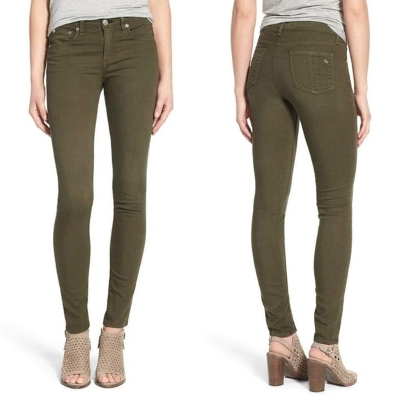 RAG & BONE Tencel Blend Skinny Jeans Size 26 - Picture 1 of 7